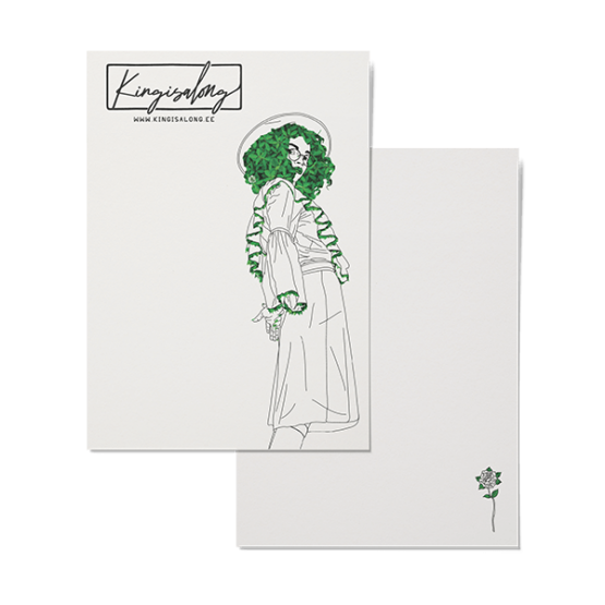 Greeting card ‘Woman’